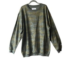 Champion Authentic Athleticwear  Camouflage Sweatshirt. Size 2XL
